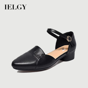 IELGY 2025 Summer New Wedge Hollow Womens Comfortable Pointed Strap Sandals
