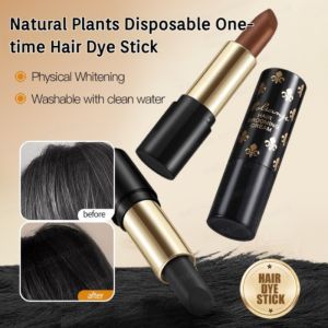 Disposable Plant Hair Dye Stick One-time Hair Dye Instant Coverage Hair Root Color Modify Cream Multicolor Available
