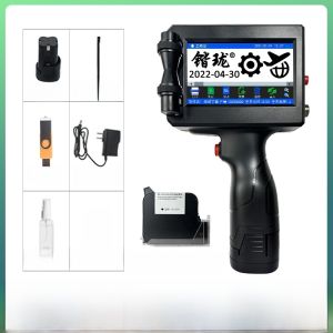 เครื่องพิมพ์เข้ารหัสตัวอักษรขนาดใหญ่อัตโนมัติขนาดเล็กแบบใช้มือถือเครื่องเข้ารหัสด้วยเลเซอร์วันที่ การพิมพ์ อุปกรณ์สํานักงานขนาดกะทัดรัด