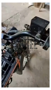 Paket stang rzr plus dudukan stang honda yamaha suzuki full set terbaru