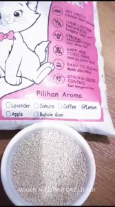 HOT PROMO Pasir Kucing Gumpal Wangi Bentonite Clover Mama & Mugen Kemasan 12 liter