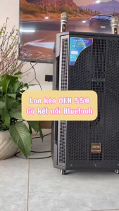 Loa kéo OEN 550 Tặng 2 Micro Kim Loại