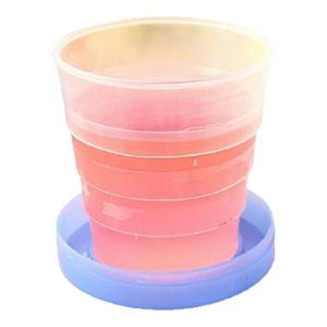 Portable Foldable & Extensible Cartoon Travel Cup Heat Resistant Food-Grade