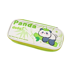 Girls Dodo Panda Pencil and Pen Storage Bag with High-Quality PU Material SN266