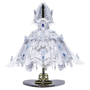 ART MOOEL | Lolita Themed 3D Puzzle Metal Assembly Model Gift