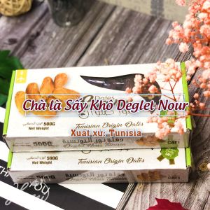 Chà Là Khô Nguyên Cành Sấy Khô Deglet Nour hộp 500g - Israel HANI FOOD