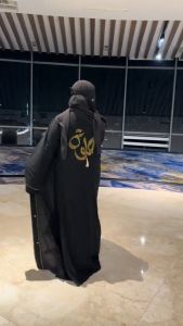 GAMIS ABAYA ARAB HITAM HELWA: Desain Elegan & Nyaman
