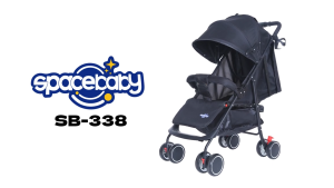 Kereta Dorong Bayi Spacebaby SB207 New Born-25kg Multi Posisi Stroller Baby Murah // sb 338