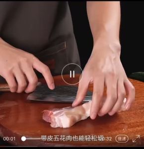 Forged small kitchen knife household round head kitchen knife fruit knife kitchen