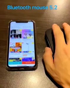 (พร้อมส่ง)เม้าส์ไร้สาย ไร้เสียง มีแบตในตัว Silent Mouse Wireless 2.4G Rechargeable ไม่ใช้ถ่าน เมาส์บลูทูธ