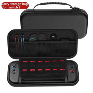 Travel Carrying Protective Case For Nintendo Switch 2 Console EVA Hard Shell Storage Bag Pouch for Switch 2 Accessories