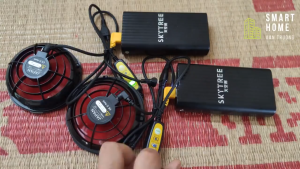 Dây Kết Nối Áo Điều Hòa Chân USB Có Điều Tốc 3 Tốc Độ Dùng Cho Quạt 5V Và 12V GIFV Chính Hãng