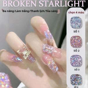 Sơn Móng Tay Gel Nhũ WS Dream Fairy 1-12 Chiếc Làm Trắng Siêu Lấp Lánh Nhũ Mịn Dành Riêng Cho Salon Thiết Yếu Cho Nghệ Thuật Làm Móng