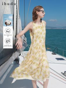 3COLOUR·S | Summer New Lace Spliced Sleeveless Maxi Dress