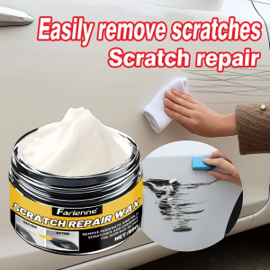Car Scratch Repair Wax - Quick Apply Scratch Remover Body Wheel Hub Interior Polish - Restores ShineProtective Coating
