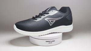 ARDILES SEPATU SEKOLAH SNEAKERS ANAK SD & SMP - GLEDA HITAM PUTIH