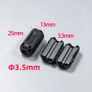 JCD | 2 Chiếc Kẹp Lõi Ferrite RFI EMI Bộ Lọc Giảm Tiếng Ồn Cho Cáp 3.5-13 Mm USB TV Âm Thanh Chống Nhiễu Ferrite Hạt