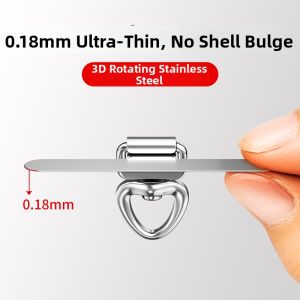 YINGYUE | Rotatable Stainless Steel Thin Sheet Hanging Clip Accessory