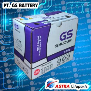 ORIGINAL ACCU GS ASTRA GTZ7S 6 AMPER 12 VOLT HONDA BEAT POP CB 125R 150R PCX SCOOPY ESP