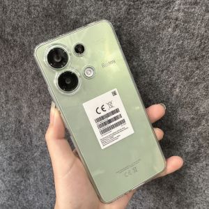 [ Ảnh thật ] Case ốp lưng Xiaomi redmi Note 13 4G dẻo siêu trong suốt viền nhám chống trượt có chắn bụi bảo vệ camera
