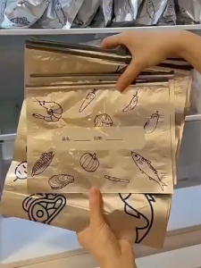 10Pcs Fresh-keeping Bag Sealed Refrigerator Food Storage Pouch