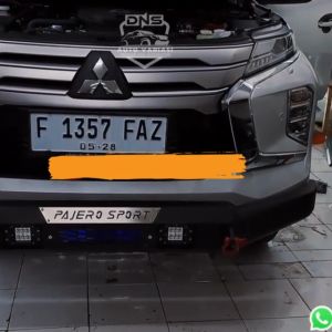 TANDUK DEPAN CUSTOM EMBOSS - Untuk Mobil ALL NEW FORTUNER Bumper Guard Promo Aksesories Mobil KUALITAS PREMIUM GRADE A Bisa COD