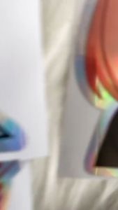 Stiker Hologram Gojo Jujutsu Kaisen Ukuran 75 cm