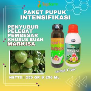 Pupuk Pohon Markisa / Pupuk Booster Markisa / Pupuk Tanaman Markisa / Pupuk Pelebat Buah Markisa / Pupuk Buah Markisa