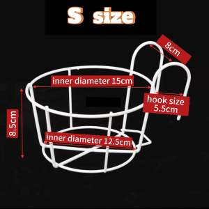 [SG Seller] Flower Pot Rack Railing Plant Hanging Basket Organizer