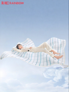 RAINBOW LAFFAIR | Dual-Control Temperature Adjustable Electric Blanket
