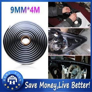 【Local delivery】 4m Butyl Rubber Glue Headlight Sealant Retrofit Reseal Hid Headlamps Taillight Shield Glue Tapes Car Door Seal Accessories Headlight-Sealant-9MM
