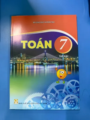 Sách giáo khoa Toán 7- tập hai- Kết Nối Tri Thức Với Cuộc Sống (Kèm nilon bọc sách nhãn tên)