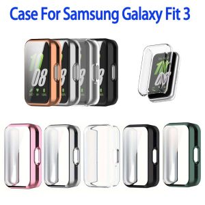 Screen Protector Case For Samsung Galaxy Fit 3 Accessory Soft TPU All-around Bumper Protective Cover For Samsung Galaxy Fit3