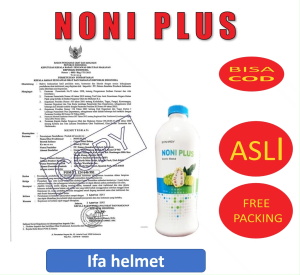 Noni Plus Jus Buah Noni Mengandung antioksidan tinggi dan Membantu mengurangi peradangan dan nyeri pada persendian tulang dan lainnya