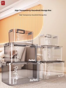 Transparent Airtight Handheld Storage Box