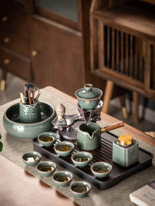 JIANGXU | Automatic Tea Making Lazy Luxury Ceramic Tea Set