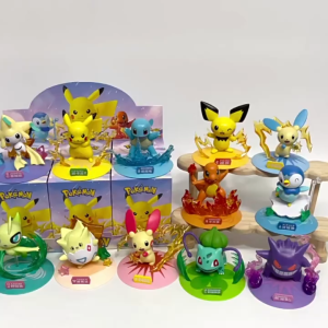 [NEW 2026] Mô hình Pokemon ma thuật siêu dễ thương Pikachu Squirtle Gengar Eevee