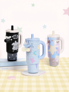 VANWALK | High Capacity Stainless Steel Straw Thermal Cup