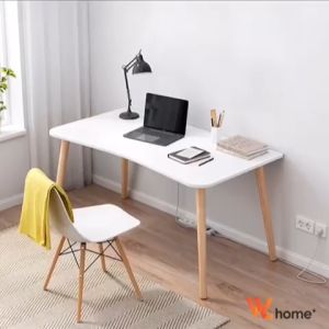 60/80/100x40/50cm Nordic Study Table Laptop Home Office Desks Computer Modern Writing Table