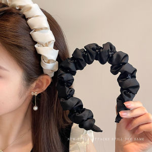 Womens High Hairline Hairband Face Washing Special Outdoor Wear Autumn Winter Hairband Pressure Hair Card Headwear