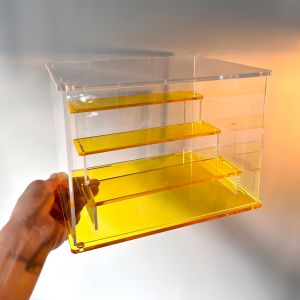 Acrylic Ladder Display Rack Storage Rack Pop Mart Millet Blind Box Standee Hand-Made Model Display Rack
