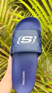 Sandal Skecher Slide Pria Terbaru Sendal Selop Cowok Sketcher Kekininan Sendal Slide Cowok Skecher Terbaru