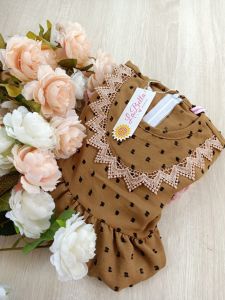 Anti kusut Baju muslim motif timbul Rubiah polkadot anak terbaru lucu cantik shanum labella 3 4 5 6 7 8 9 10 11 12 tahun TK SD casual simpel polos set jilbab syari panjang navy dusty purple ungu brown coklat muda Salem blue denim