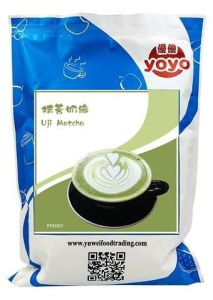 YOYO Uji Matcha Flavor Powder 1kg - Green tea powder 3-in-1 coffee alternative ready-to-drink latte