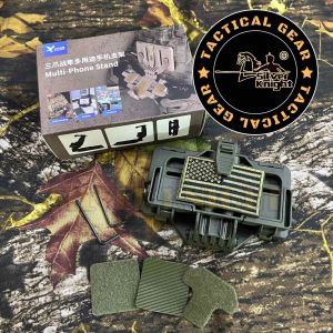 Tri-Claw Multi-Purpose Mobile Phone Holder Folding Navigation Vest Holder Bike Outdoor Cycling