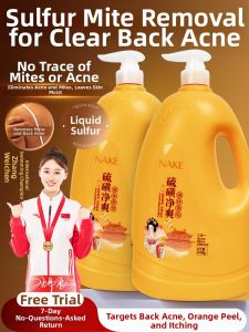 JANWES | Acne And Mite Clearing Itch Relieving Moisturizing Keratosis Pilaris Improving Long Lasting Fragrance Shower Gel