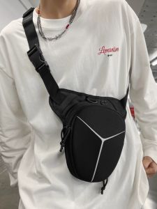 Túi Đeo Chéo Nam Mới Túi Đeo Ngực Túi Đeo Vai Túi Đựng Đồ Cho Thanh Thiếu Niên Đi Làm Đi Xe Đạp Túi Đeo Chéo Mềm Hình Vỏ Sò