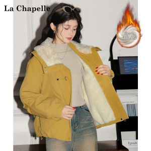 La Chapelle | Women Warm Faux Sheepskin Jacket