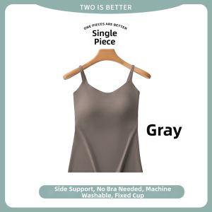 JIFANPAUL | Padded Silk One-piece Seamless Vest Underwear