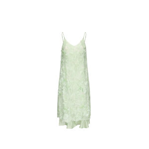 XIAOLI | Elegant Heavy-duty Sequin Mint Dress